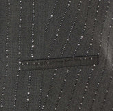 GILET CON STRASS