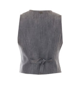 GILET CON STRASS
