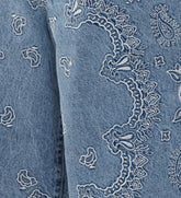 BERMUDA IN DENIM CON RICAMO