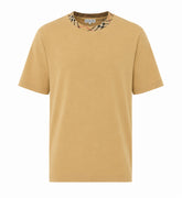 CHECK TRIM T-SHIRT