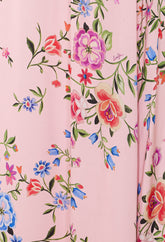 ABITO LUNGO CON STAMPA FLOREALE