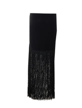 FRINGED TUBE SKIRT