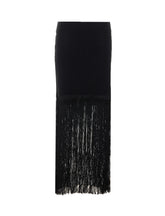 FRINGED TUBE SKIRT