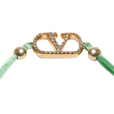 STRASS VLOGO SIGNATURE BRACELET