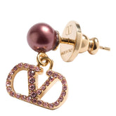 ORECCHINI VLOGO SIGNATURE CON PERLE