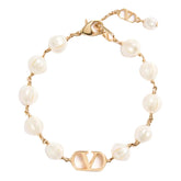 PEARLS VLOGO SIGNATURE BRACELET