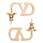 VLOGO SIGNATURE STRASS EARRINGS