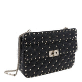 BORSA A SPALLA ROCKSTUD SPIKE MEDIUM