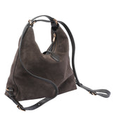 BORSA A SPALLA T TIMELESS IN SUEDE SMALL