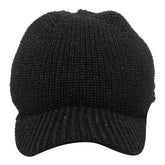 LOGO KNITTED BASEBALL CAP