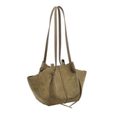 BORSA A SPALLA MOCHI IN SUEDE