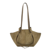 BORSA A SPALLA MOCHI IN SUEDE