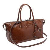 BORSA A SPALLA CON LOGO MIU MIU