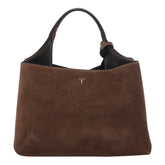 MICRO LEATHER HANDBAG WITH T TIMELESS CHARM