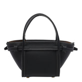 MINI T SIGNATURE LEATHER SHOPPING BAG