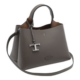 MICRO T TIMELESS LEATHER HANDBAG