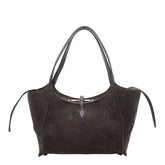 SMALL SUEDE T TIMELESS SHOPPING BAG