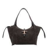 SMALL SUEDE T TIMELESS SHOPPING BAG