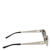 OVAL-FRAME SUNGLASSES