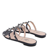 ROCKSTUD WITH CABOCHON BEADS SLIDE SANDALS