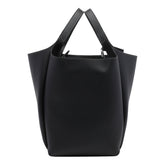SMALL LEATHER BUCKET BAG