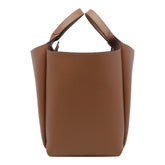 SMALL LEATHER BUCKET BAG