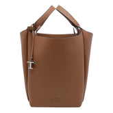 SMALL LEATHER BUCKET BAG