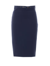 LONGUETTE SKIRT WITH JEWELLED DETAIL