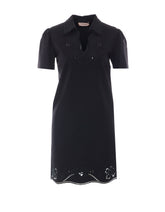 MINI DRESS WITH ANGLAISE EMBROIDERY