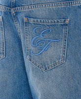 PALAZZO JEANS WITH BELT