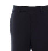 PANTALONE REGULAR FIT IN PUNTO MILANO CON LOGO