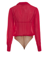 BODY IN GEORGETTE CON CATENA GIOIELLO