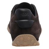 SNEAKER IN SUEDE CON LOGO
