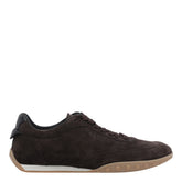 SNEAKER IN SUEDE CON LOGO