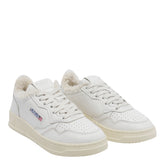 MEDALIST SNEAKERS WITH SHEARLING DETAIL