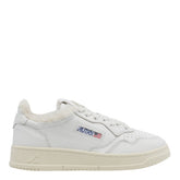 MEDALIST SNEAKERS WITH SHEARLING DETAIL