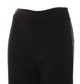 STRAIGHT PANTS WITH ANGLAISE BRODERIE