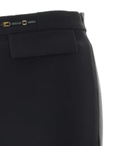 DOUBLE CREPE STRETCH PANTS