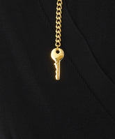 VISCOSE YARN BODY WITH JEWEL CHAIN