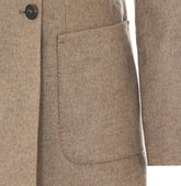 FLASH SILK AND CASHMERE DOUBLE-BREASTED BLAZER