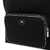 BACKPACK WITH CHECK TRIM