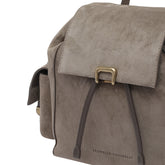 LOGO SUEDE BACKPACK