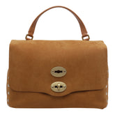 SMALL POSTINA JONES NABUK HANDBAG