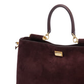 MEDIUM SUEDE VITTORIA HANDBAG
