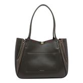 BORSA A SPALLA PANSY BIMATERIALE