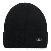 LOGO HAT WITH RHINESTONES