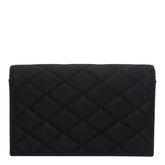 SATIN PARIS WALLET WITH CHAIN