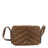 MATELASSE' SUEDE LOULOU TOY CROSSBODY BAG