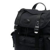 ZAINO IN TESSUTO E PELLE MEDIUM CON LOGO