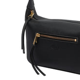 MINI LEATHER METAL DOTS SHOULDER BAG